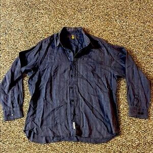 Tommy Bahama Dark Blue Dress Shirt